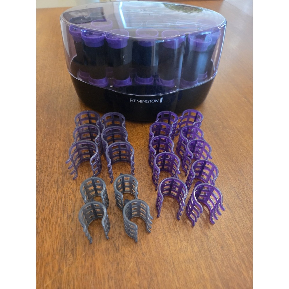 Remington Hot Rollers Set with clips curlers